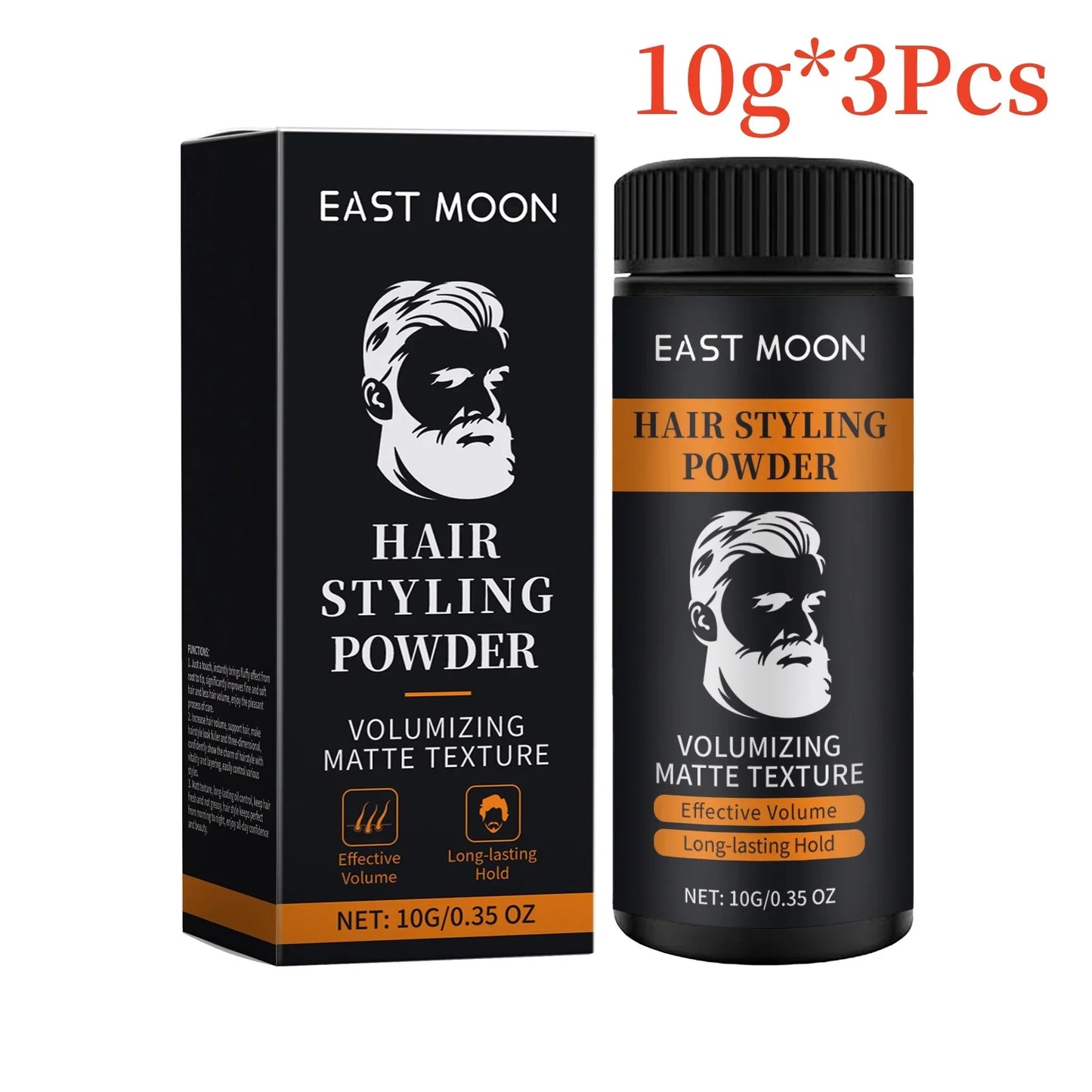 10g Hair Styling Powder Hair Plumpness Powder Natural Fluffy Long-Lasting Refreshing Oil Controlling Hair Styling Matte Powder