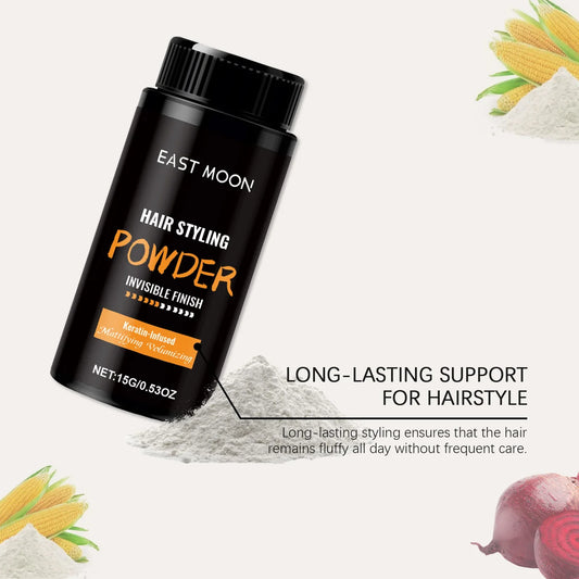 Keratin Hair Volumizing Powder Strong Holding Improve Regrowth Styling Increase Fluffy Keep Refresh Hair Building Fiber Powders